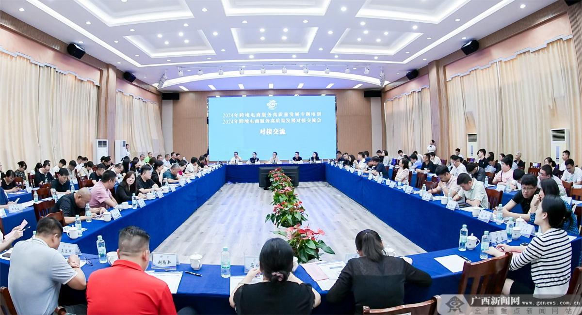 2024年跨境电商服务高质量发展对接交流会在南宁召开(图1)