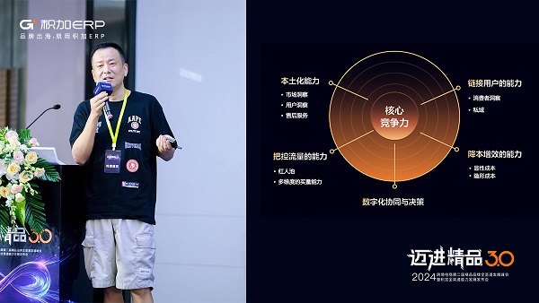 积加ERP重磅举行2024跨境电商品牌全渠道发展峰会(图2)