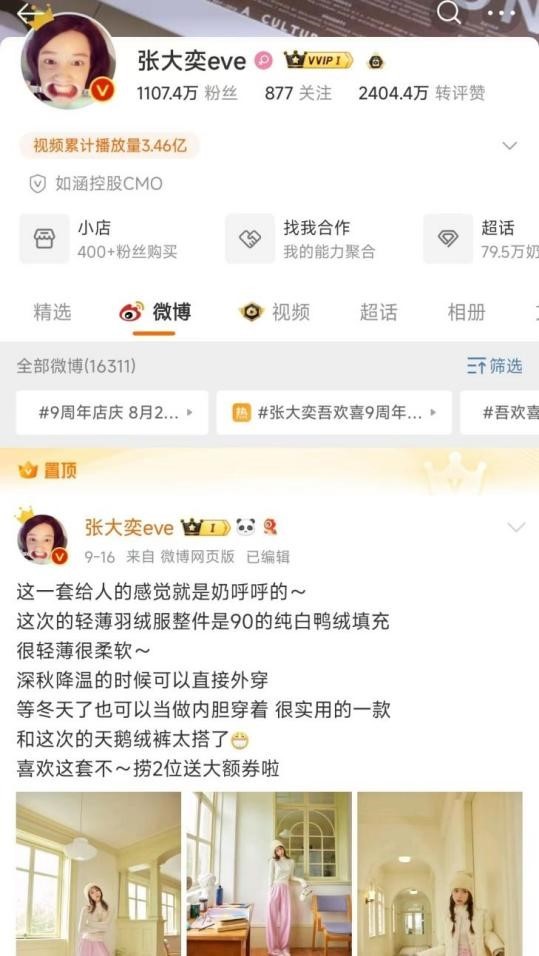 收入≠利润！初代网红张大奕“断舍离”十年老店揭开电商盈利迷局(图2)