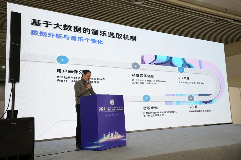 音眼网出席2024武汉互联网科技峰会：音乐多维度赋能电商营销(图3)