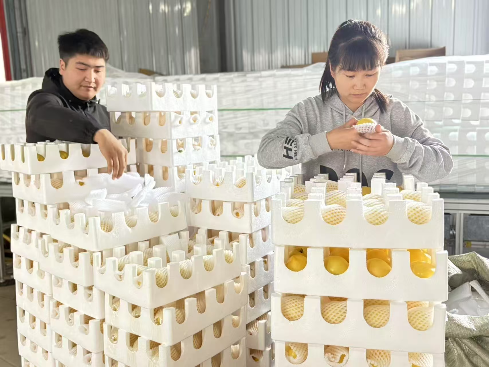 拼多多“千亿扶持”加速好特产西进：山东小伙将蒙阴蜜桃卖成西部“爆款”月销数万斤(图2)