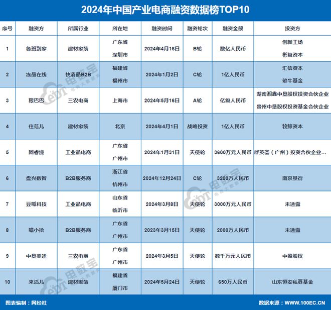 网经社：《2024年度中国电子商务投融资数据报告》发布(图11)